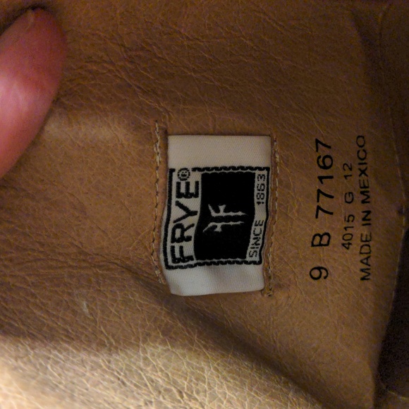 Frye Genuine Leather Equine Riding Boots, women's size 9, beautiful brown - Picture 8 of 8